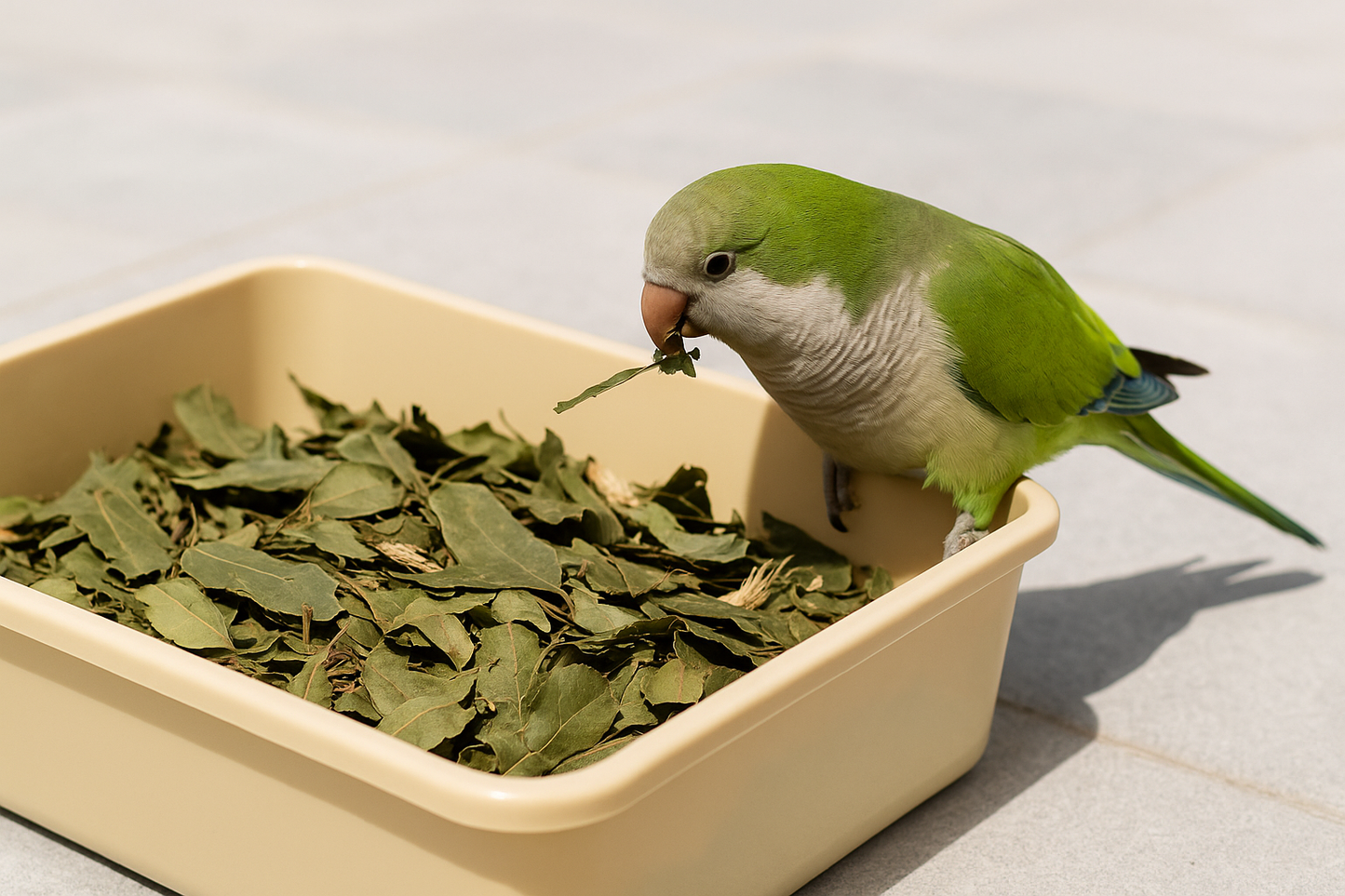 Forrajeo Natural de Laurel – Hojas y Trozos de Rama para Aves