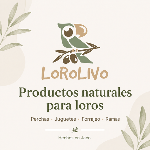 Productos naturales para loros de Lorolivo