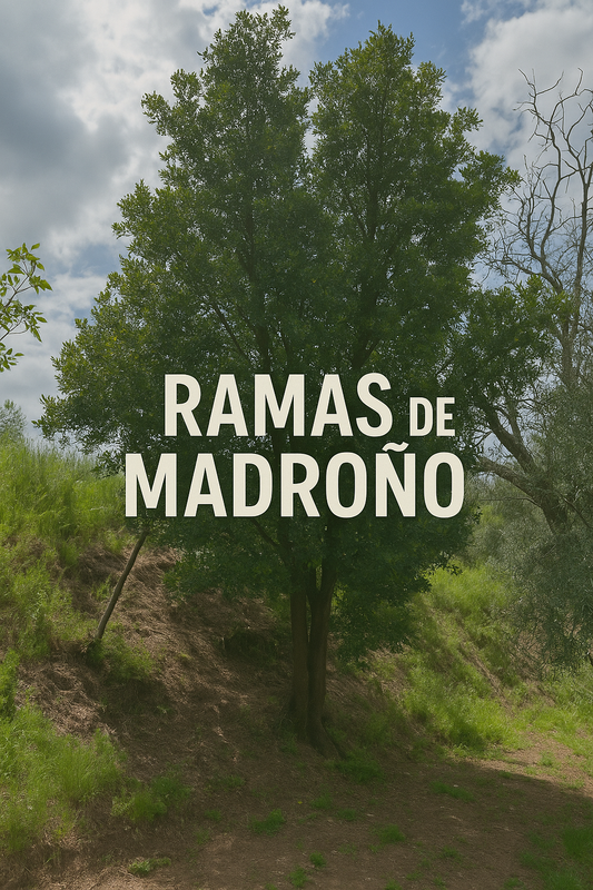 Ramas naturales de madroño